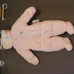 NWT Pink Infant Snow Suit